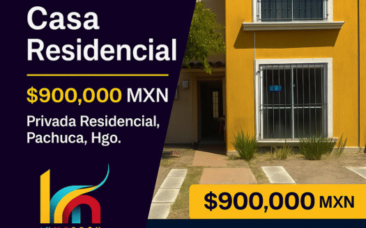 Casa de 2 niveles en Hacienda Margaritas