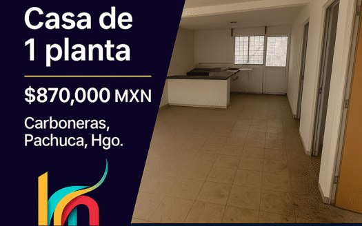 Casa de 1 planta Carboneras (atrás de la universidad)