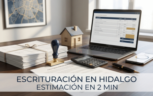 gastos de escrituracion en Hidalgo