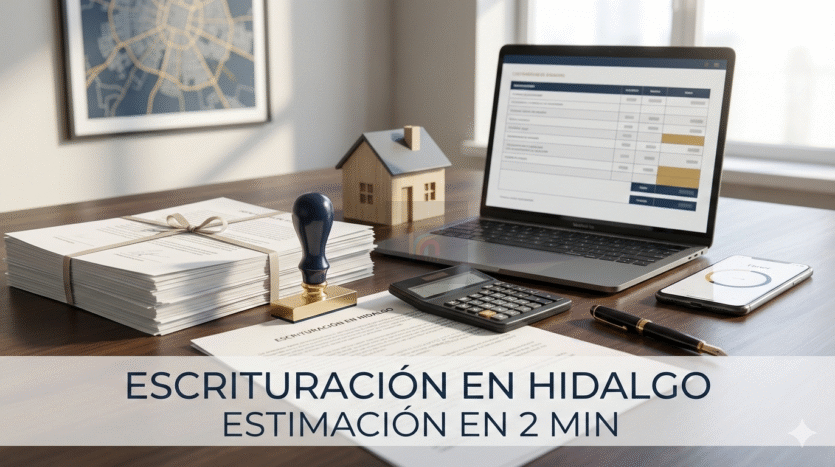 gastos de escrituracion en Hidalgo